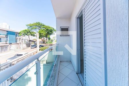 Varanda do Quarto 2 de apartamento para alugar com 2 quartos, 57m² em Vila Assunção, Santo André