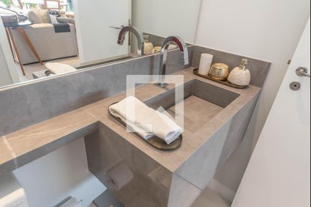 Lavabo de apartamento à venda com 3 quartos, 158m² em Brooklin Novo, São Paulo
