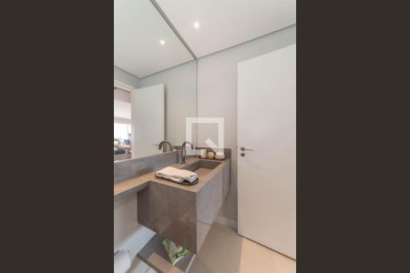 Lavabo de apartamento à venda com 3 quartos, 158m² em Brooklin Novo, São Paulo