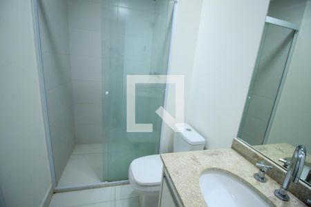 Banheiro de kitnet/studio à venda com 1 quarto, 21m² em Belenzinho, São Paulo