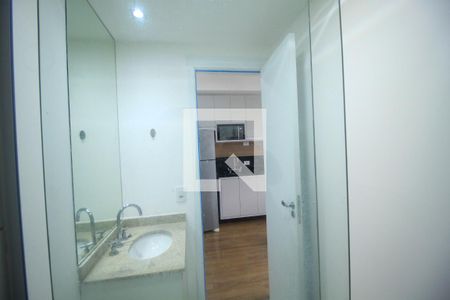 Banheiro de kitnet/studio à venda com 1 quarto, 21m² em Belenzinho, São Paulo