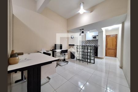 Sala de apartamento à venda com 1 quarto, 30m² em Centro, Rio de Janeiro