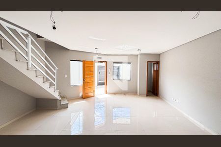 Sala  de casa à venda com 3 quartos, 126m² em Vila Curuçá, Santo André