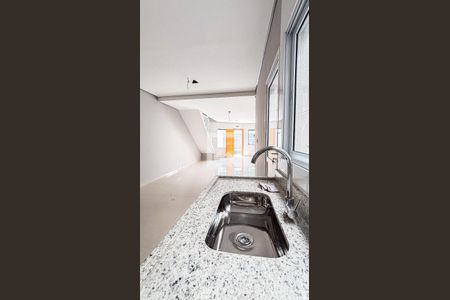 Cozinha de casa à venda com 3 quartos, 126m² em Vila Curuçá, Santo André