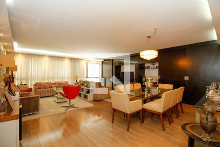 Sala de Estar e Jantar de apartamento à venda com 3 quartos, 185m² em Paraíso, São Paulo