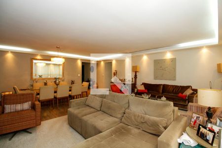 Sala de Estar e Jantar de apartamento à venda com 3 quartos, 185m² em Paraíso, São Paulo