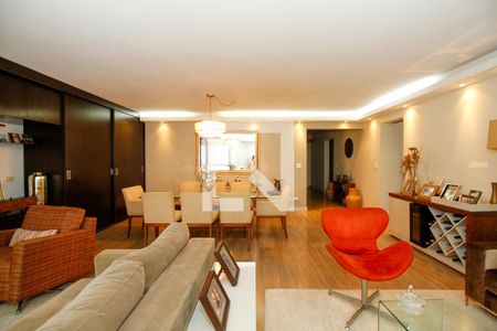 Sala de Estar e Jantar de apartamento à venda com 3 quartos, 185m² em Paraíso, São Paulo
