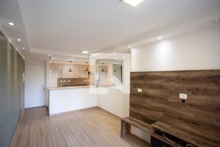 Sala de apartamento à venda com 3 quartos, 66m² em Jardim Melo, Diadema