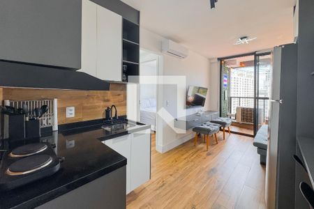 Sala de apartamento à venda com 1 quarto, 29m² em Vila Mariana, São Paulo