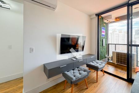 Sala de apartamento à venda com 1 quarto, 29m² em Vila Mariana, São Paulo
