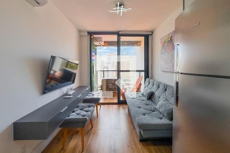 Sala de apartamento à venda com 1 quarto, 29m² em Vila Mariana, São Paulo