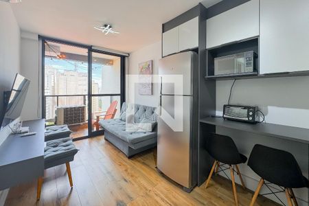 Sala de apartamento à venda com 1 quarto, 29m² em Vila Mariana, São Paulo