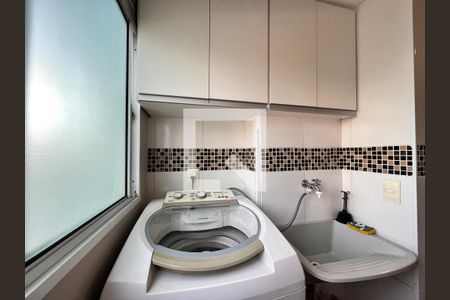 Cozinha e Área de Serviço de apartamento à venda com 2 quartos, 48m² em Cidade Satélite Íris, Campinas