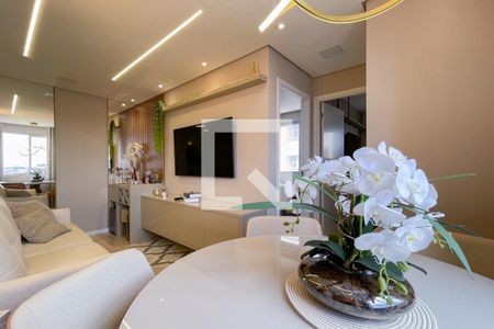 Sala  de apartamento à venda com 2 quartos, 51m² em Paulicéia, São Bernardo do Campo