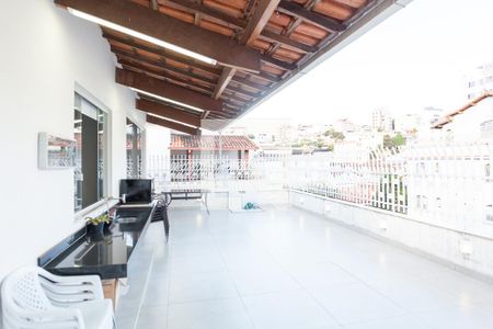 Terraço de apartamento à venda com 3 quartos, 165m² em União, Belo Horizonte