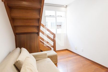 Sala de apartamento à venda com 3 quartos, 165m² em União, Belo Horizonte