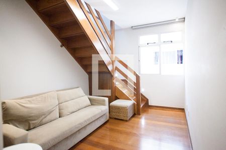 Sala de apartamento à venda com 3 quartos, 165m² em União, Belo Horizonte