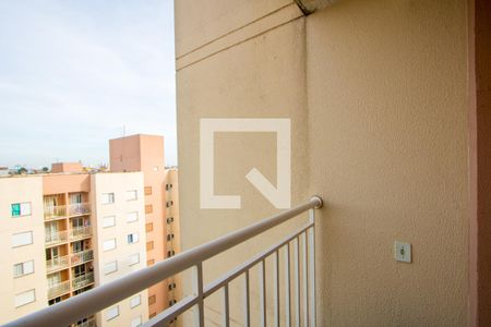 Varanda da sala de apartamento para alugar com 2 quartos, 54m² em Jardim do Estádio, Santo André