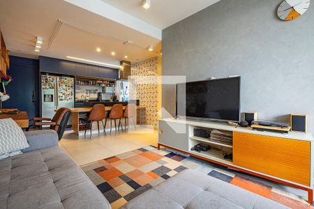 Sala/Cozinha de apartamento à venda com 2 quartos, 74m² em Sumaré, São Paulo