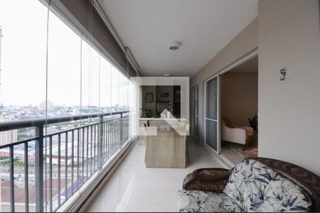 Varanda gourmet de apartamento à venda com 3 quartos, 147m² em Centro, São Bernardo do Campo