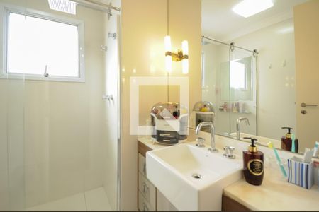 Banheiro da Suíte 3 de apartamento à venda com 3 quartos, 147m² em Centro, São Bernardo do Campo