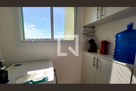 Cozinha e Área de Serviço de apartamento para alugar com 1 quarto, 48m² em Jardim do Lago, Jundiaí