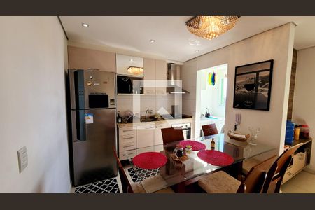 Cozinha e Área de Serviço de apartamento para alugar com 1 quarto, 48m² em Jardim do Lago, Jundiaí