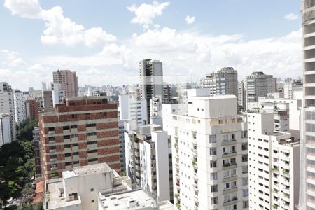 Vista da Sacada de kitnet/studio à venda com 1 quarto, 26m² em Vila Nova Conceição, São Paulo
