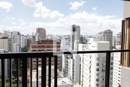 Varanda de kitnet/studio à venda com 1 quarto, 26m² em Vila Nova Conceição, São Paulo