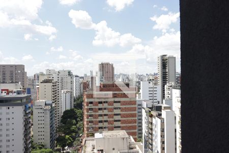 Vista da Sacada de kitnet/studio à venda com 1 quarto, 26m² em Vila Nova Conceição, São Paulo