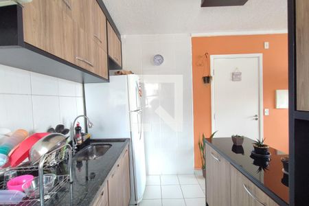 Cozinha de apartamento para alugar com 2 quartos, 45m² em Jardim São José, Campinas