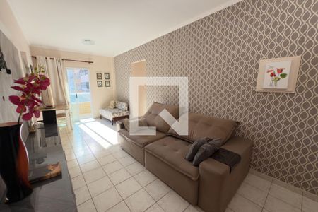 Sala de apartamento para alugar com 1 quarto, 57m² em Aviação, Praia Grande