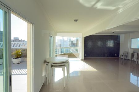 Área comum - Salão de festas de apartamento para alugar com 1 quarto, 57m² em Aviação, Praia Grande