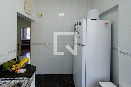 Cozinha de apartamento à venda com 3 quartos, 105m² em Barroca, Belo Horizonte