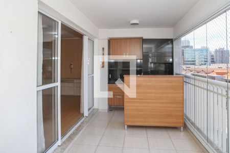 Varanda Gourmet de apartamento à venda com 3 quartos, 127m² em Barra Funda, São Paulo