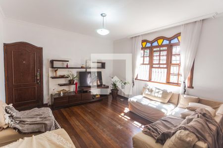 Sala de apartamento à venda com 4 quartos, 185m² em Sion, Belo Horizonte