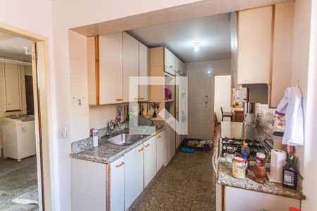 Cozinha de apartamento à venda com 4 quartos, 185m² em Sion, Belo Horizonte
