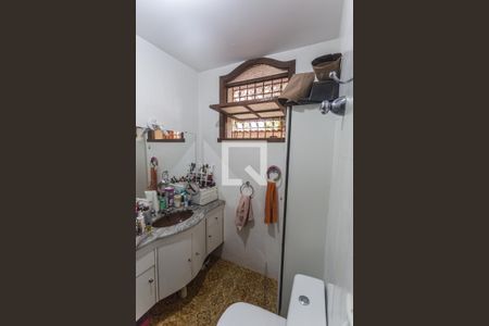 Banheiro da Suíte de apartamento à venda com 4 quartos, 185m² em Sion, Belo Horizonte