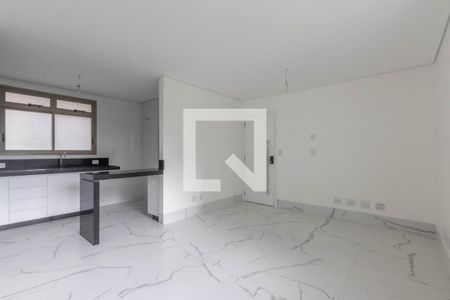 Sala de apartamento à venda com 2 quartos, 66m² em Santo Agostinho, Belo Horizonte