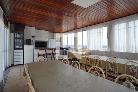Área comum - Salão de Festas de apartamento à venda com 3 quartos, 141m² em São Geraldo, Porto Alegre