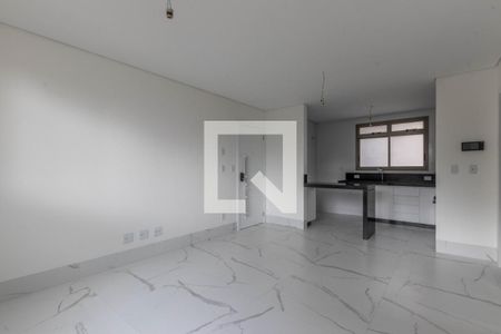 Sala de apartamento à venda com 2 quartos, 66m² em Santo Agostinho, Belo Horizonte