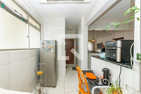 Área de Serviço de apartamento à venda com 4 quartos, 130m² em Gutierrez, Belo Horizonte