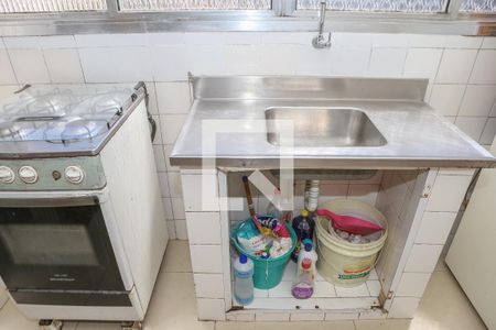 Cozinha e Área de Serviço de apartamento para alugar com 1 quarto, 47m² em Água Branca, São Paulo