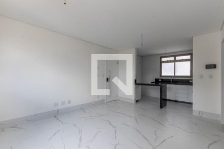 Sala de apartamento à venda com 2 quartos, 66m² em Santo Agostinho, Belo Horizonte