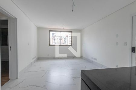 Sala de apartamento à venda com 2 quartos, 66m² em Santo Agostinho, Belo Horizonte