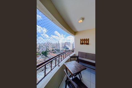 Varanda da Sala de apartamento para alugar com 3 quartos, 95m² em Mooca, São Paulo
