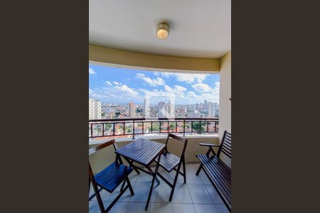 Varanda da Sala de apartamento para alugar com 3 quartos, 95m² em Mooca, São Paulo