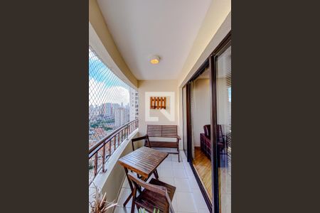 Varanda da Sala de apartamento para alugar com 3 quartos, 95m² em Mooca, São Paulo