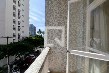 Varanda de apartamento para alugar com 3 quartos, 100m² em Centro, Guarujá