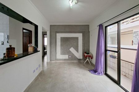 Sala de apartamento para alugar com 2 quartos, 92m² em Vila Tupi, Praia Grande